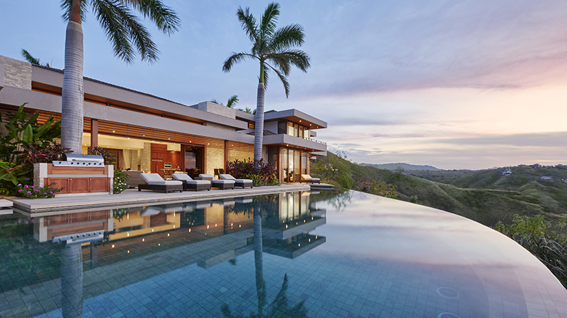 Inspirato reviews by real members featuring a luxury rental in Costa Rica.