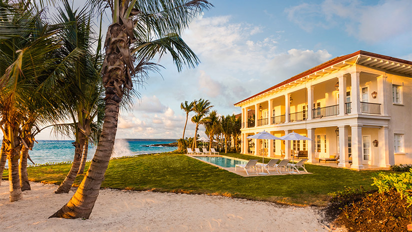 Oceanfront Inspirato luxury villa in Punta Cana, Dominican Republic with private pool.