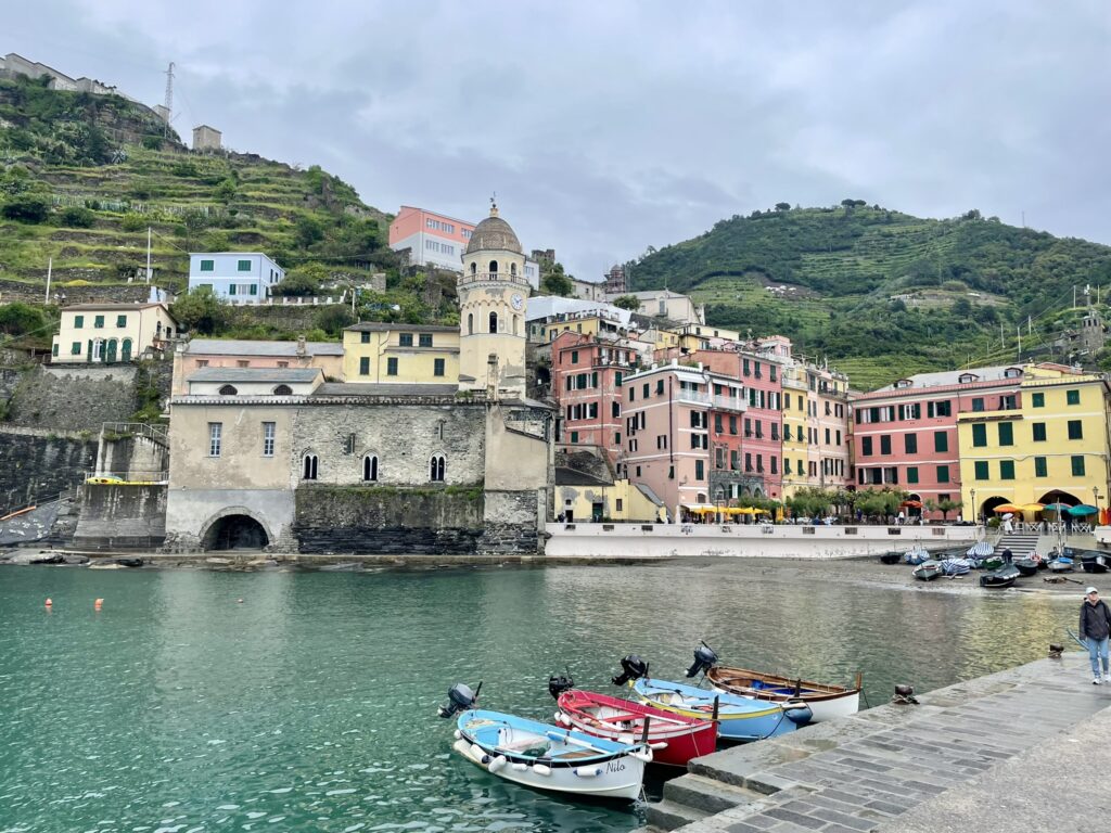 View of one of the Cinque Terra towns